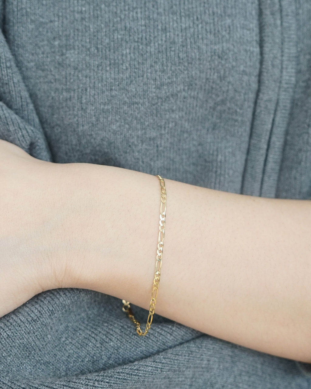14k Gold Chain Bracelet