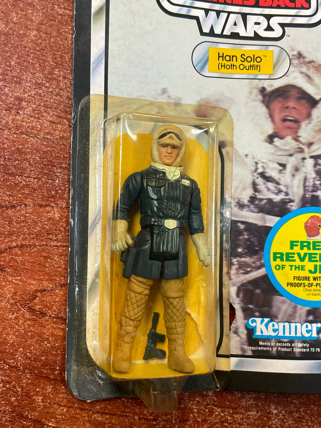 Hoth Han Solo -No Pop (Vintage Star Wars, Kenner) **NEW**