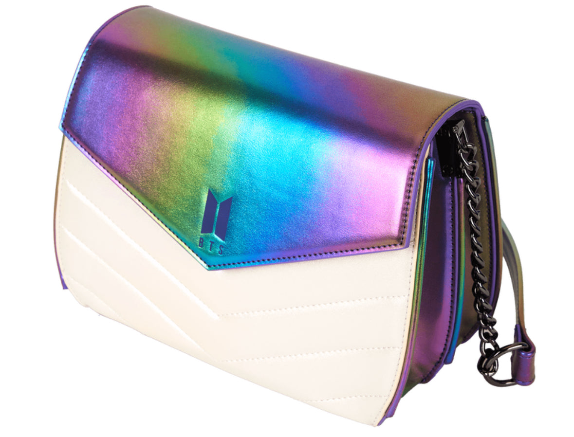 BTS Iridescent Crossbody Purse by Loungefly
