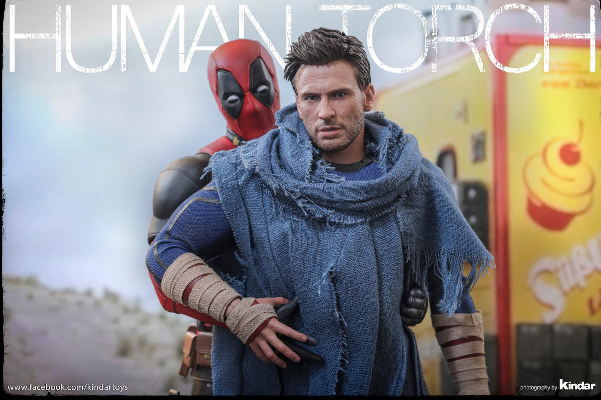 READY🔥Hot Toys MMS789 Deadpool & Wolverine 1/6th scale Human Torch Collectible Figure