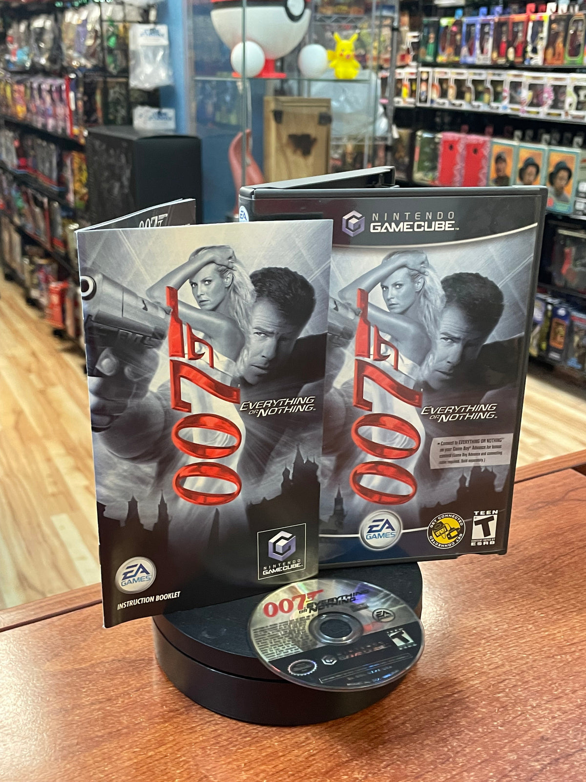 007 Everything Or Nothing (Nintendo Gamecube, EA Games, Video Game) **TESTED**