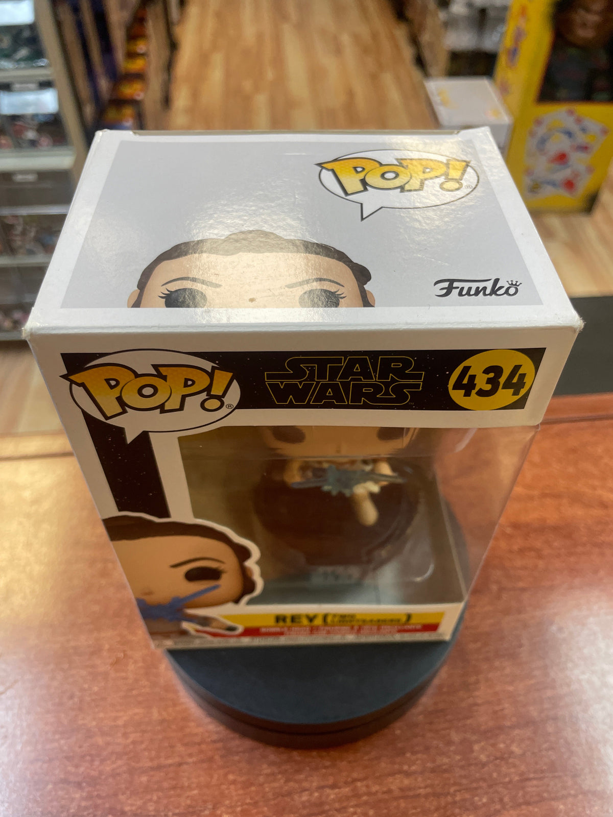 Two Lightsabers Rey #434 (Funko Pop, Star Wars)