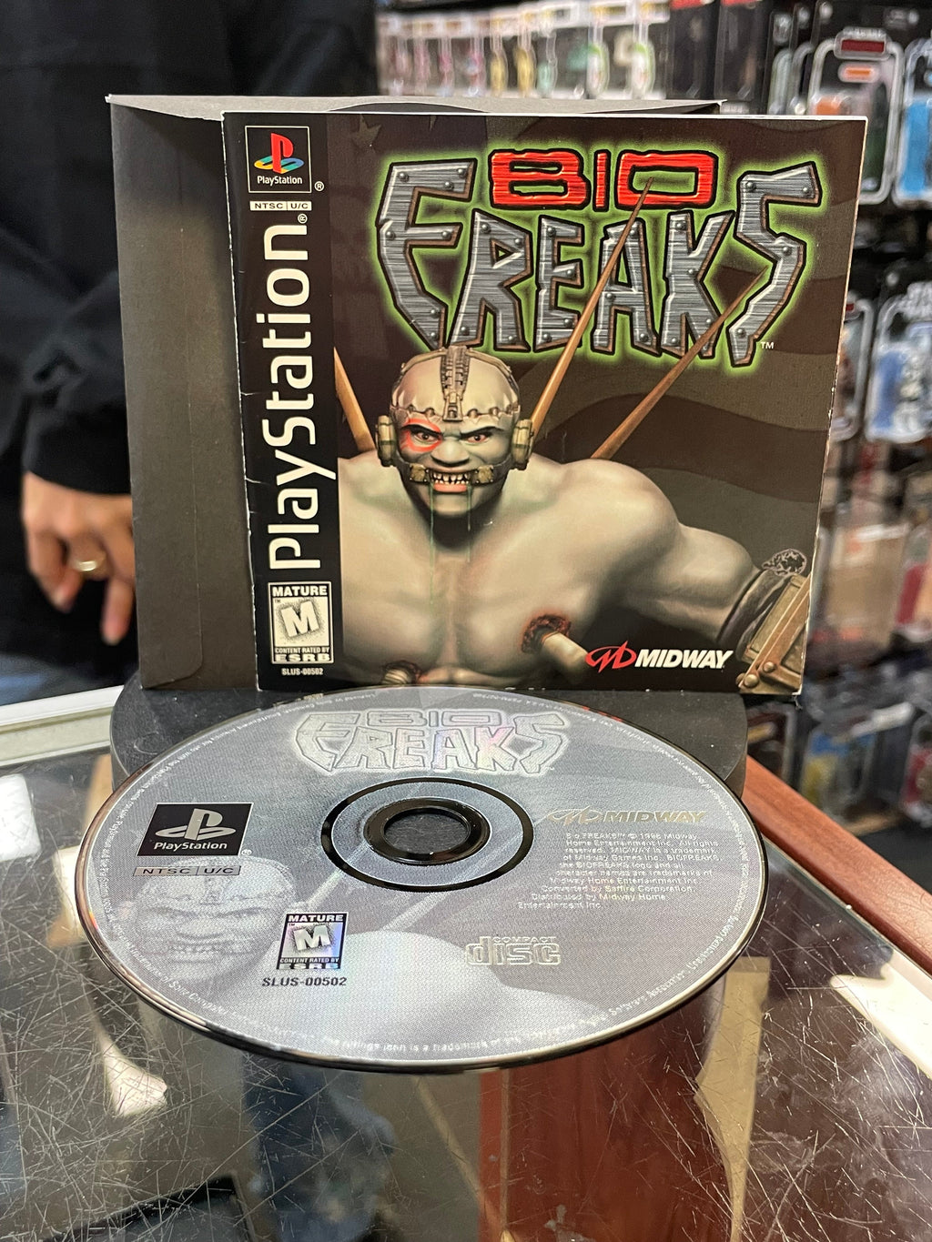 Bio Freaks (Sony Playstation PS1, Video Games) **TESTED**