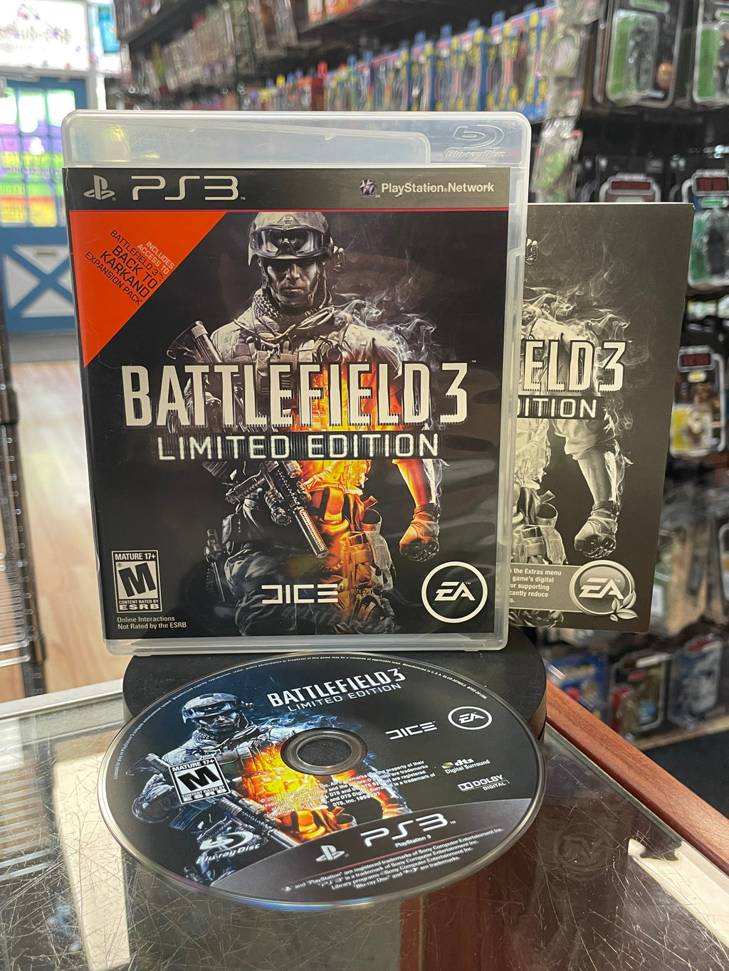 Battlefield 3 Limited Edition (Sony Playstation PS3, Video Games) **TESTED**