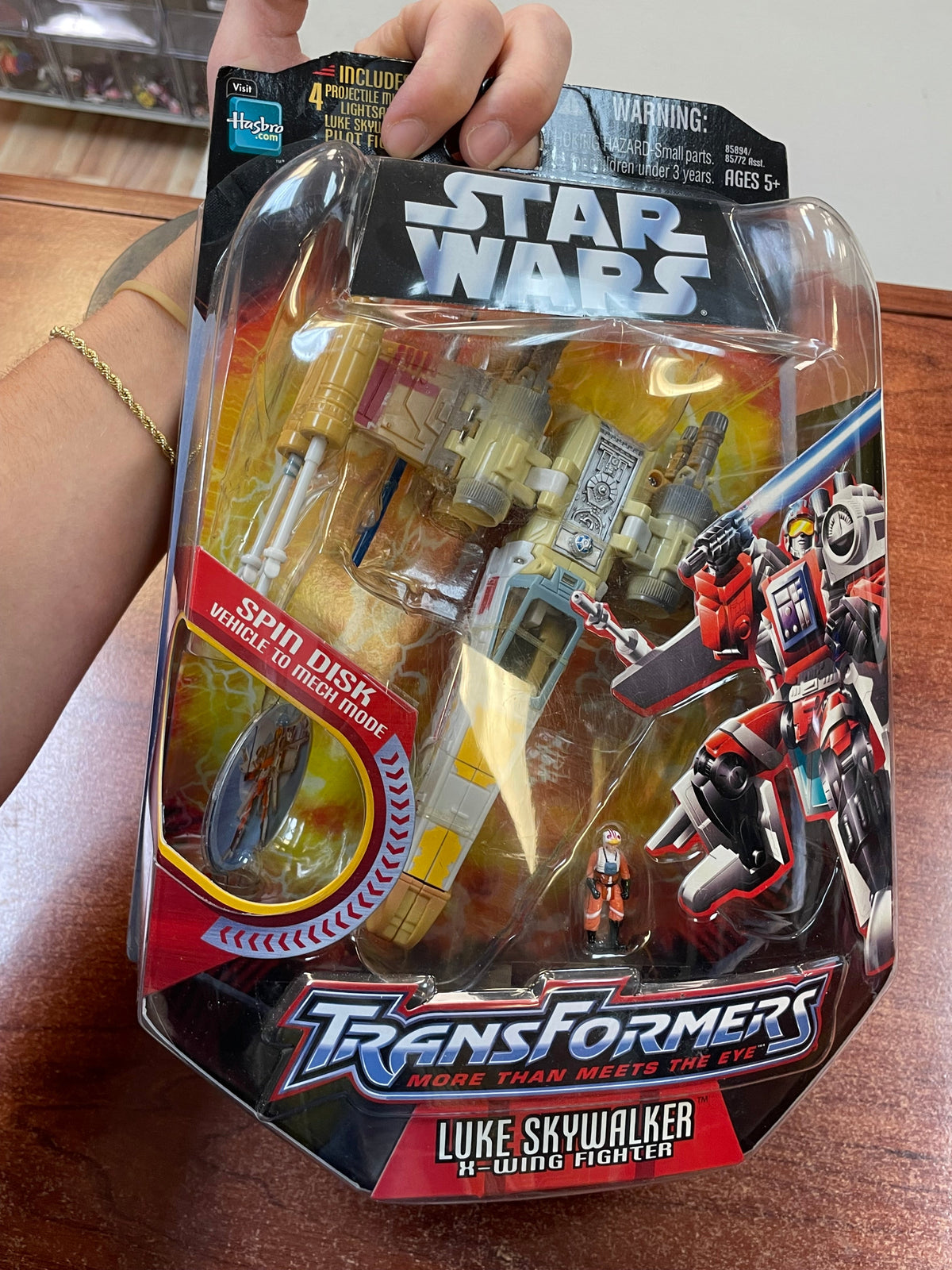 Luke Skywalker X-Wingfighter (Transformers Star Wars, Hasbro) SEALED