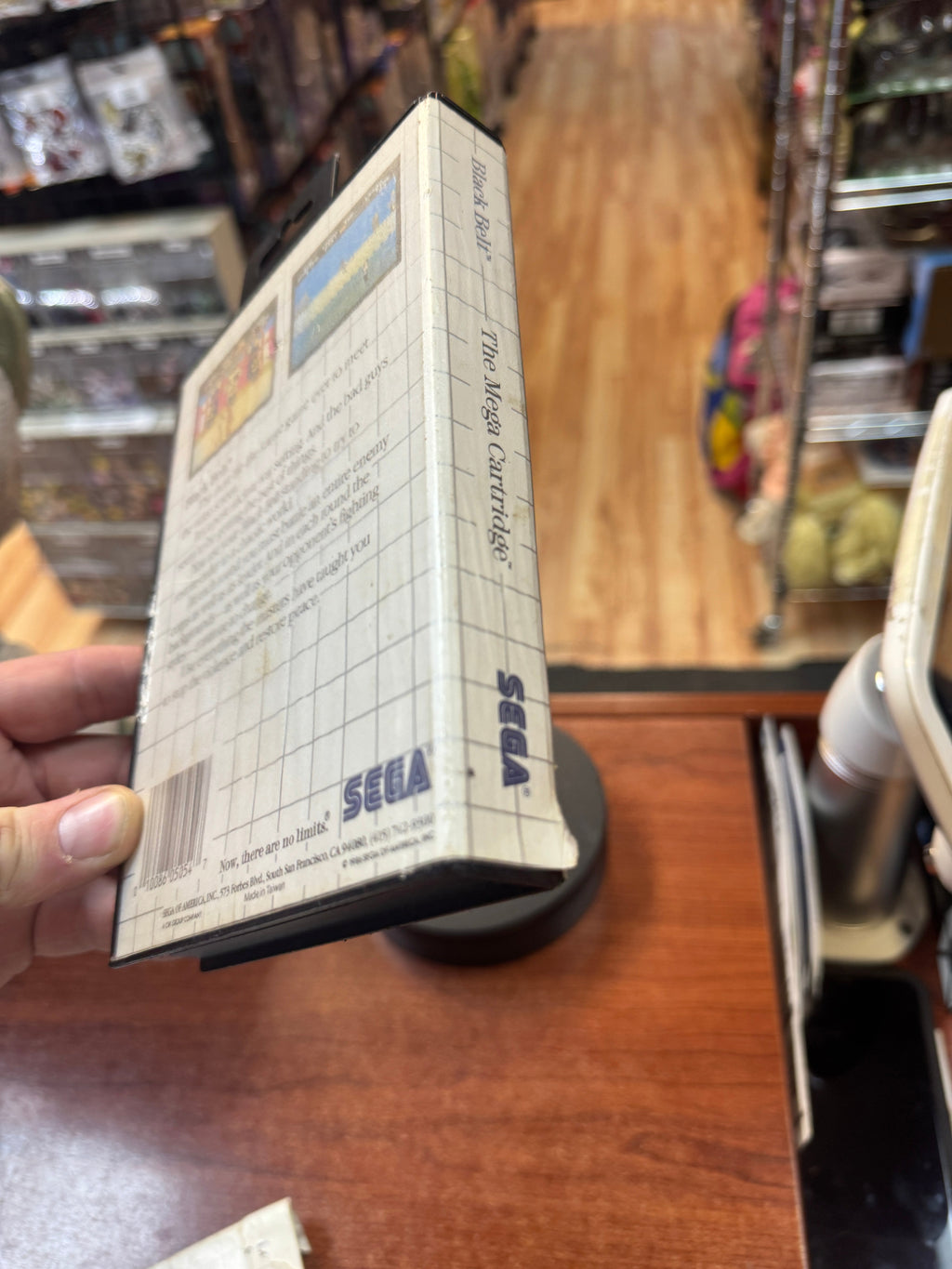 Black Belt with Box & Manual (Vintage Sega Master System, Video Game)
