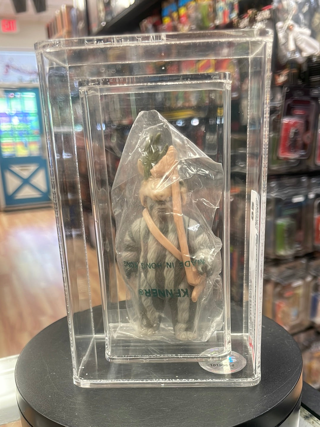 Bagged ROTJ Teebo No COO (Vintage Star Wars, Kenner) CAS Graded 85