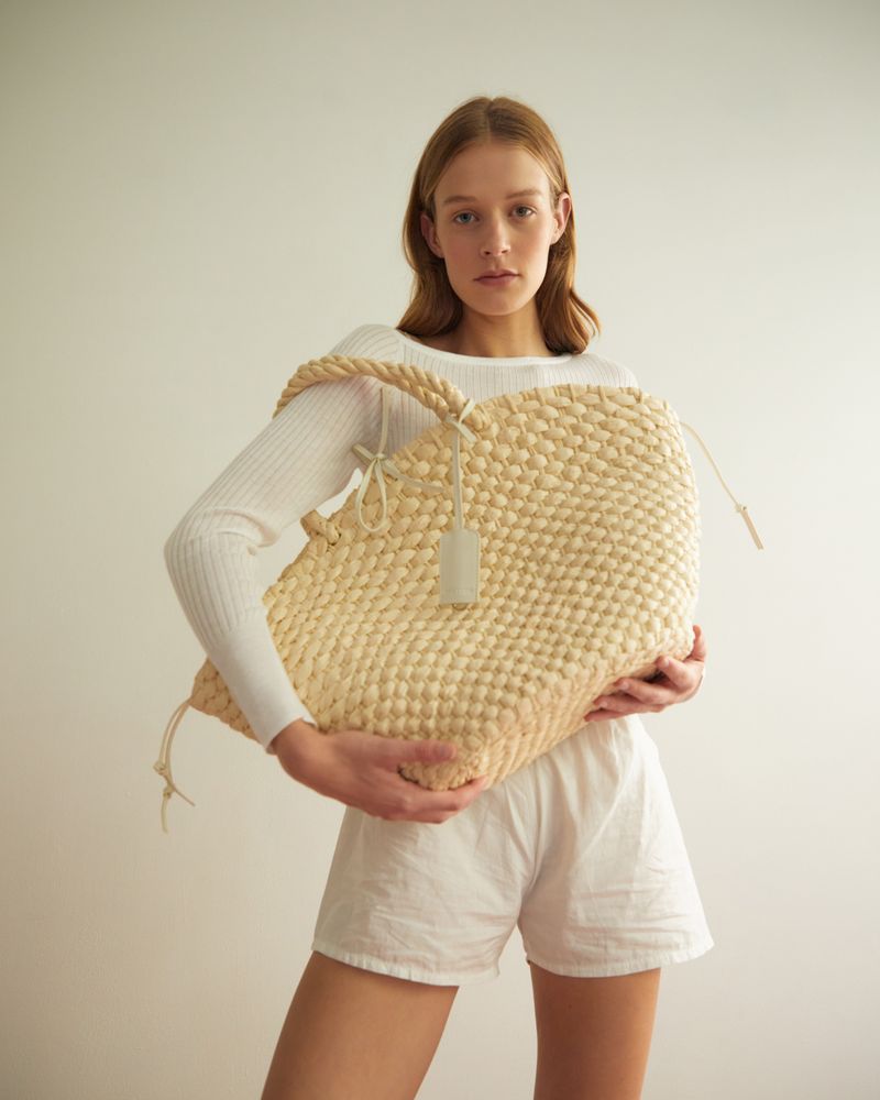 Brie Leon Heather Basket Bag