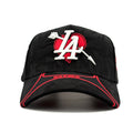 Street Fashion Baseball Cap with 3D Embroidered Glow-in-the-Dark Logo