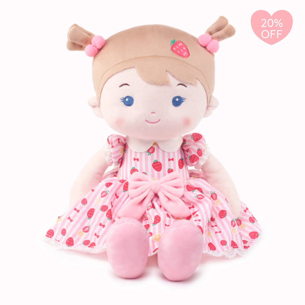 Leyadoll Soft Plush Personalized Leya Doll, My First Baby Doll