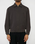 1950's Rayon Gabardine Zip-Up Jacket