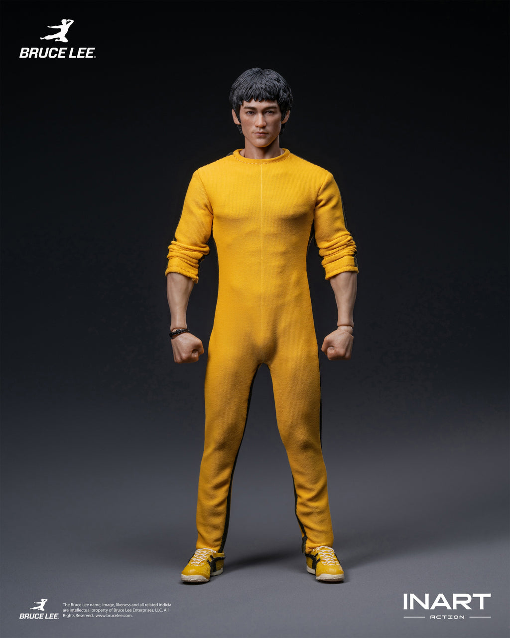 Game of Death (1978): Bruce Lee (Yellow Jumpsuit) 1/12 Action Figure