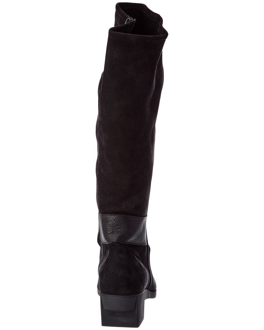 Arche Tattoo Leather Knee-High Boot