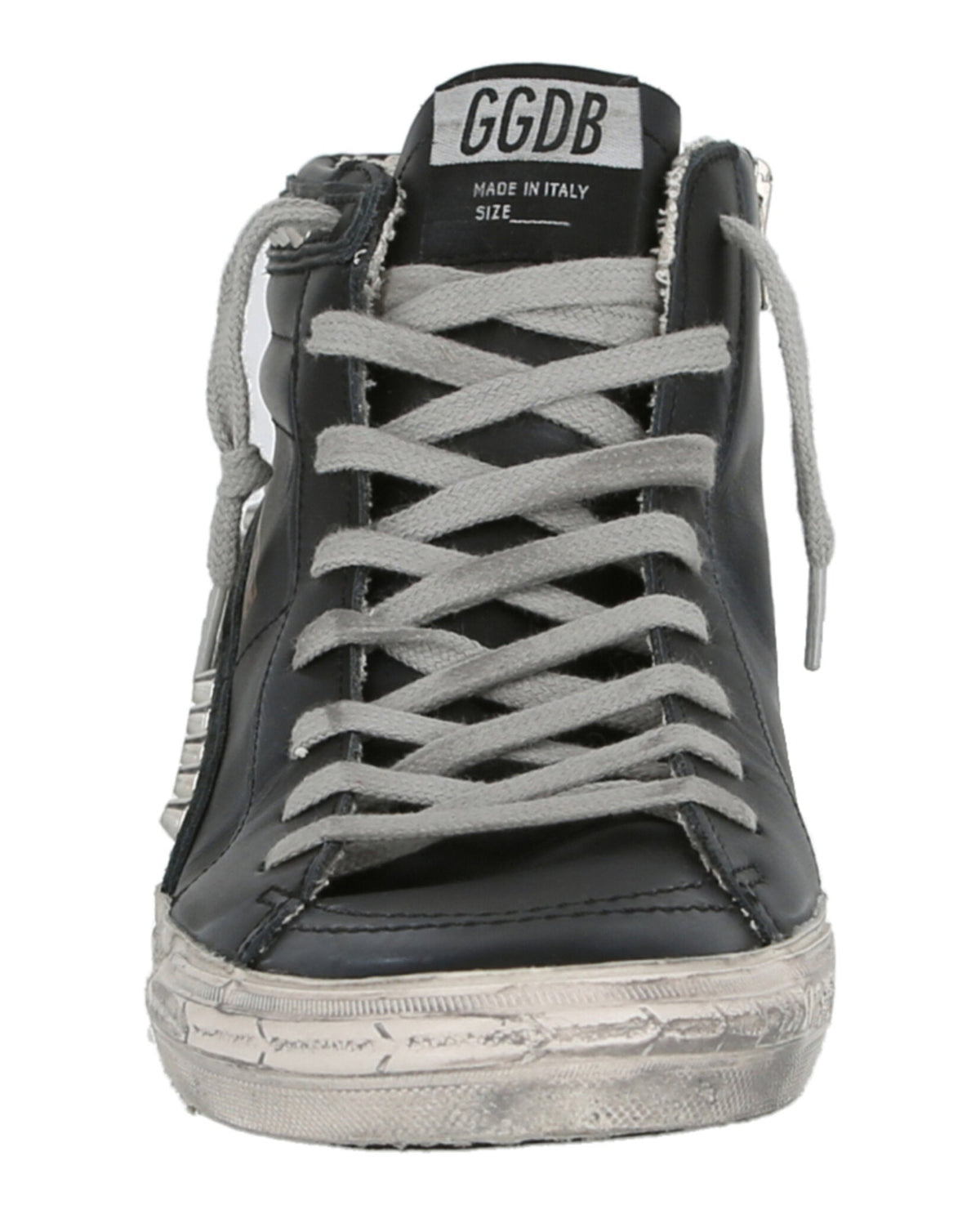 Studded High-Top Slide Sneakers