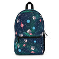 Galactic Emerald Space Cat Backpack