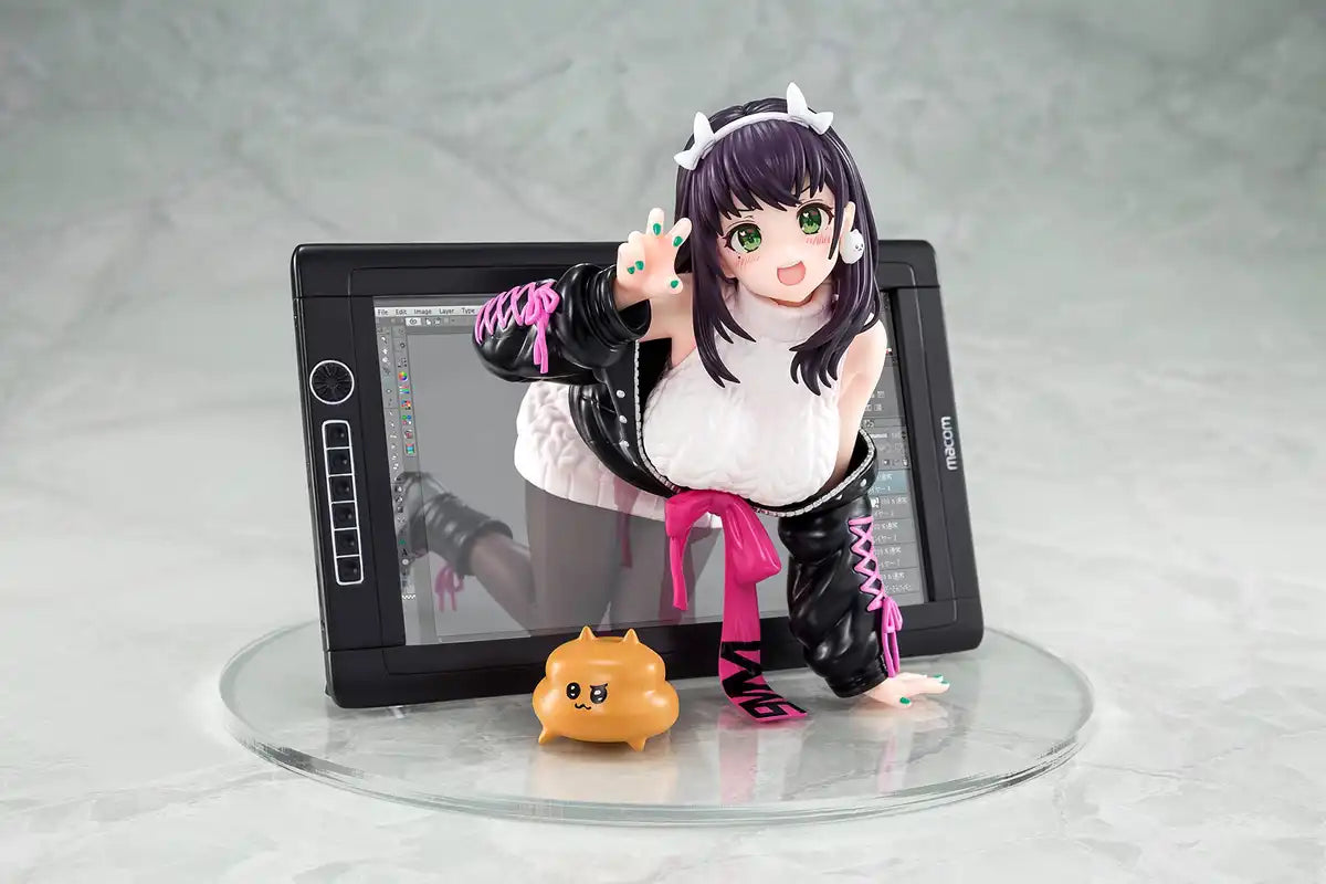 1/6比例 上色人物模型 西泽先生 插画作者：Nishizawa 5Mm