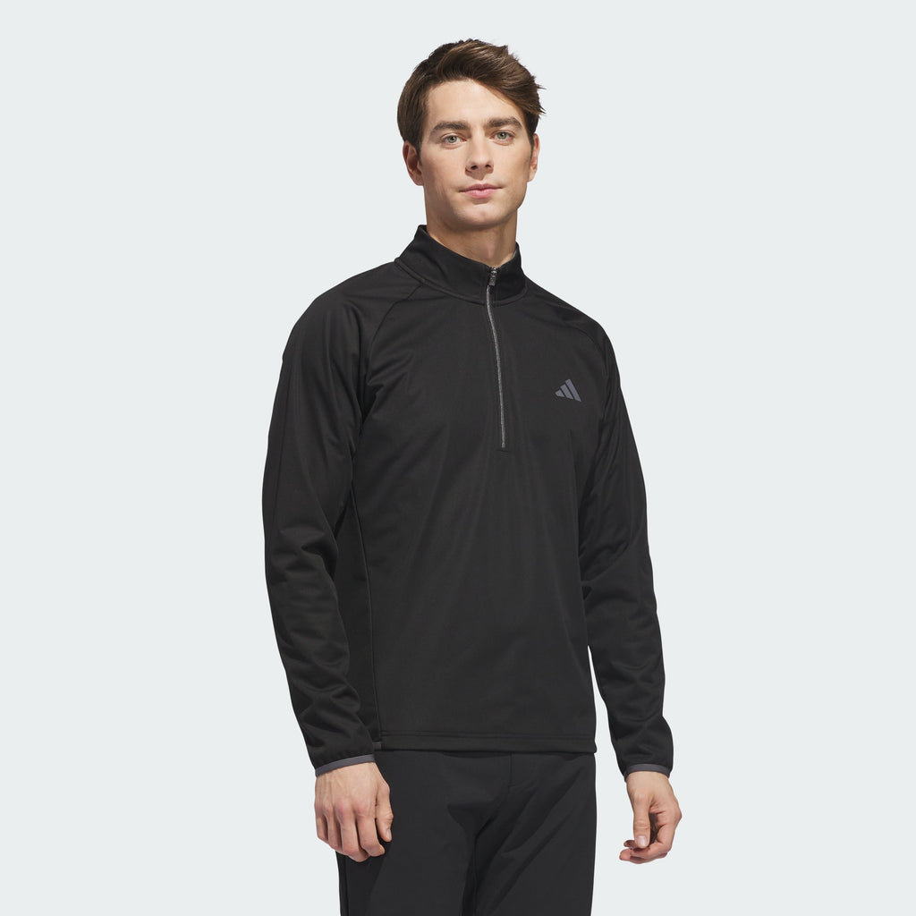 Men's adidas ULTIMATE365 DURABLE WATER REPELLENT WIND QUARTER-ZIP Sweatshirt