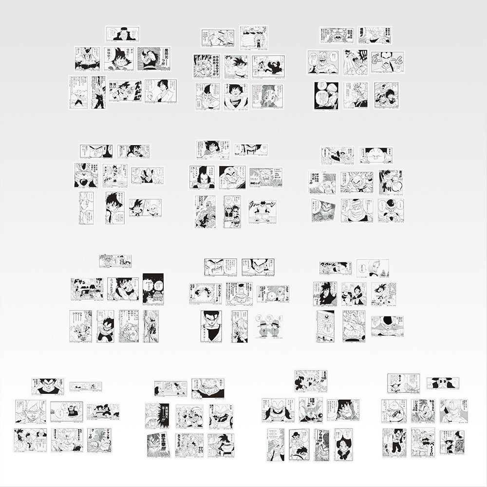Ichiban Kuji Dragon Ball 40th Part 1 - I Prize Frame Sticker Collection Complete Set of 13 Types