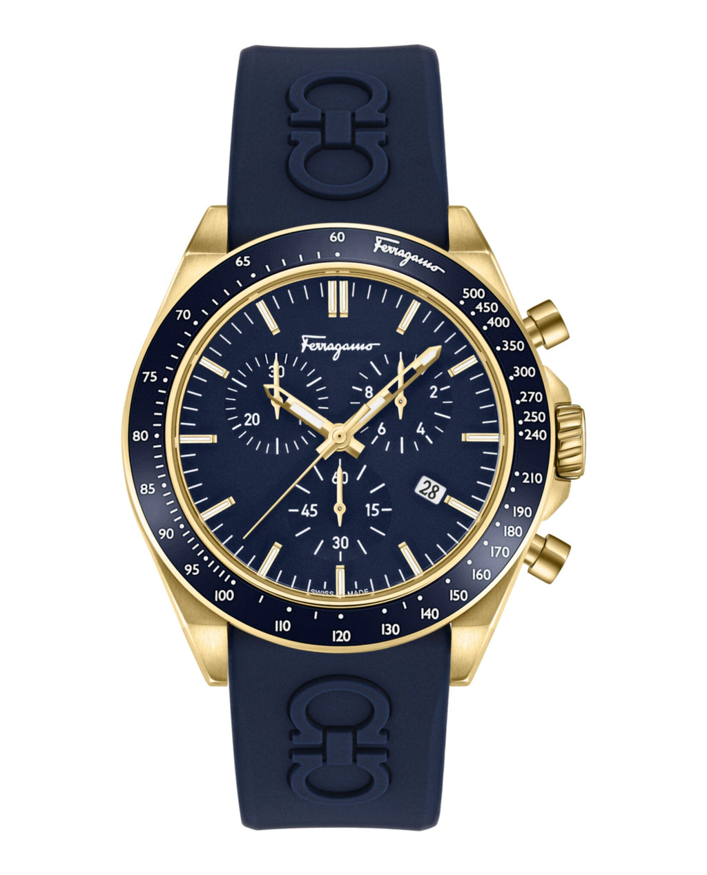 Ferragamo Urban Chrono Silicone Watch