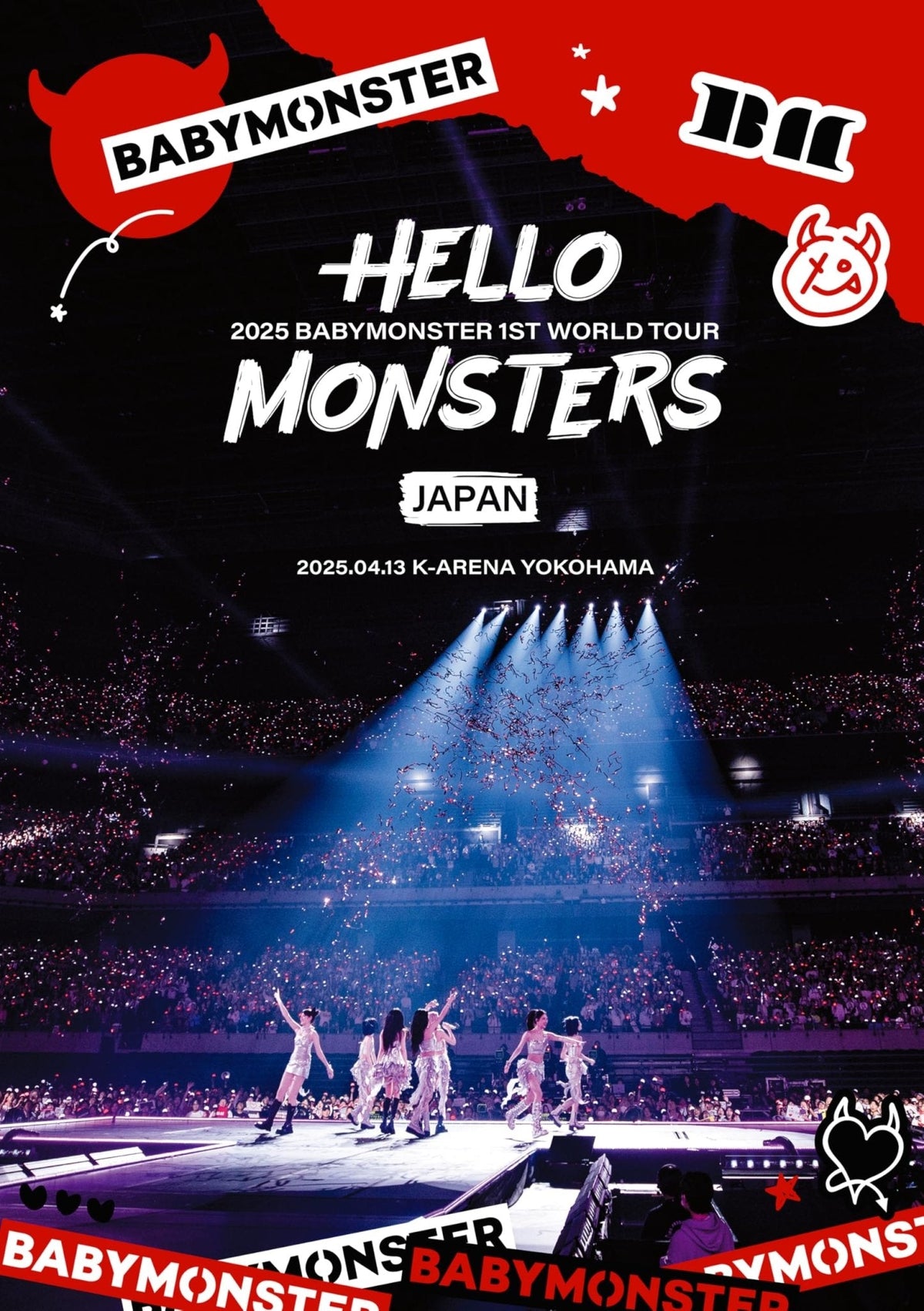 BABYMONSTER日本首场世界巡演横滨K-Arena演唱会 标准版Blu-ray SRXL-614