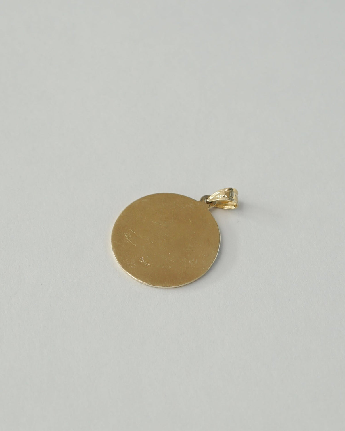 14k Gold Saint Christopher Charm