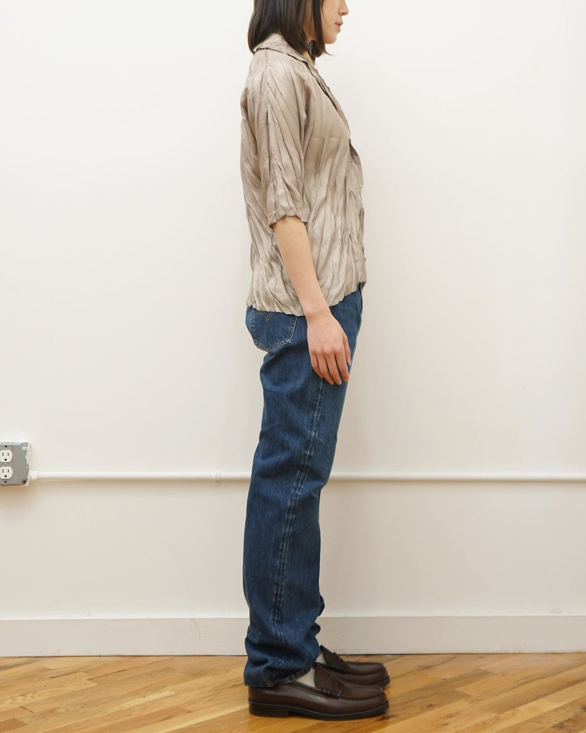 1960's 501  Big E Straight Fit Denim Pants / size: 29