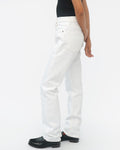 501 Straight Fit White Denim Pants / size: 26