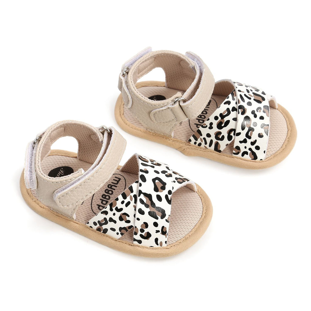 Cheetah Design Summer Baby Sandals
