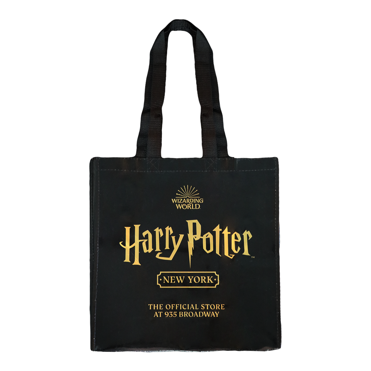 Harry Potter NYC Black & Gold Tote - Medium
