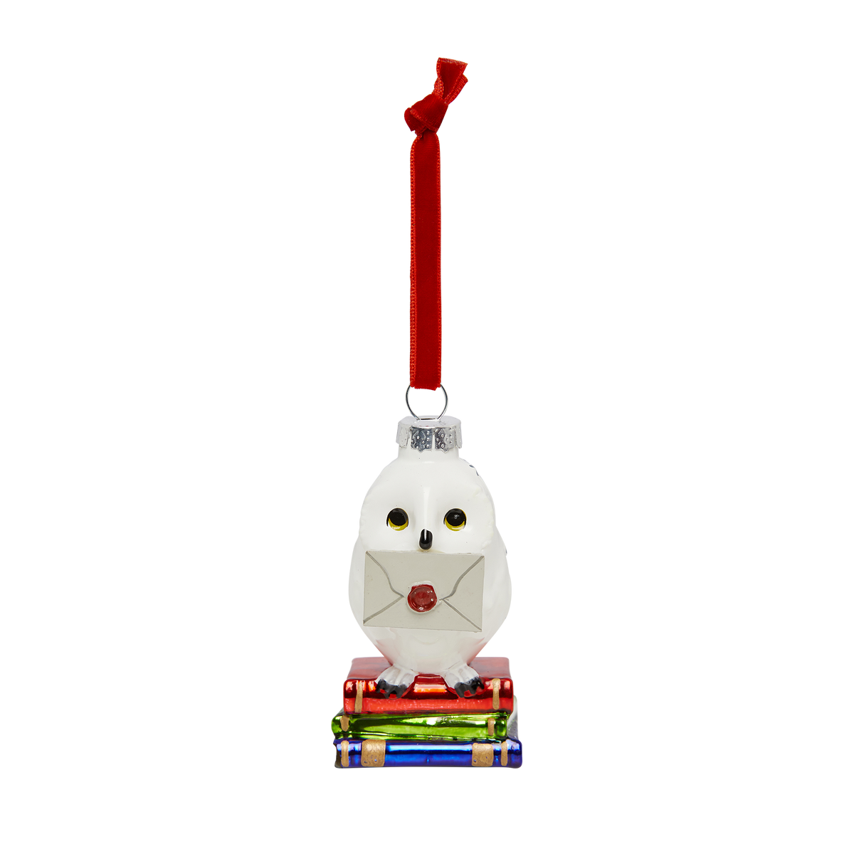 Hedwig Glass Ornament