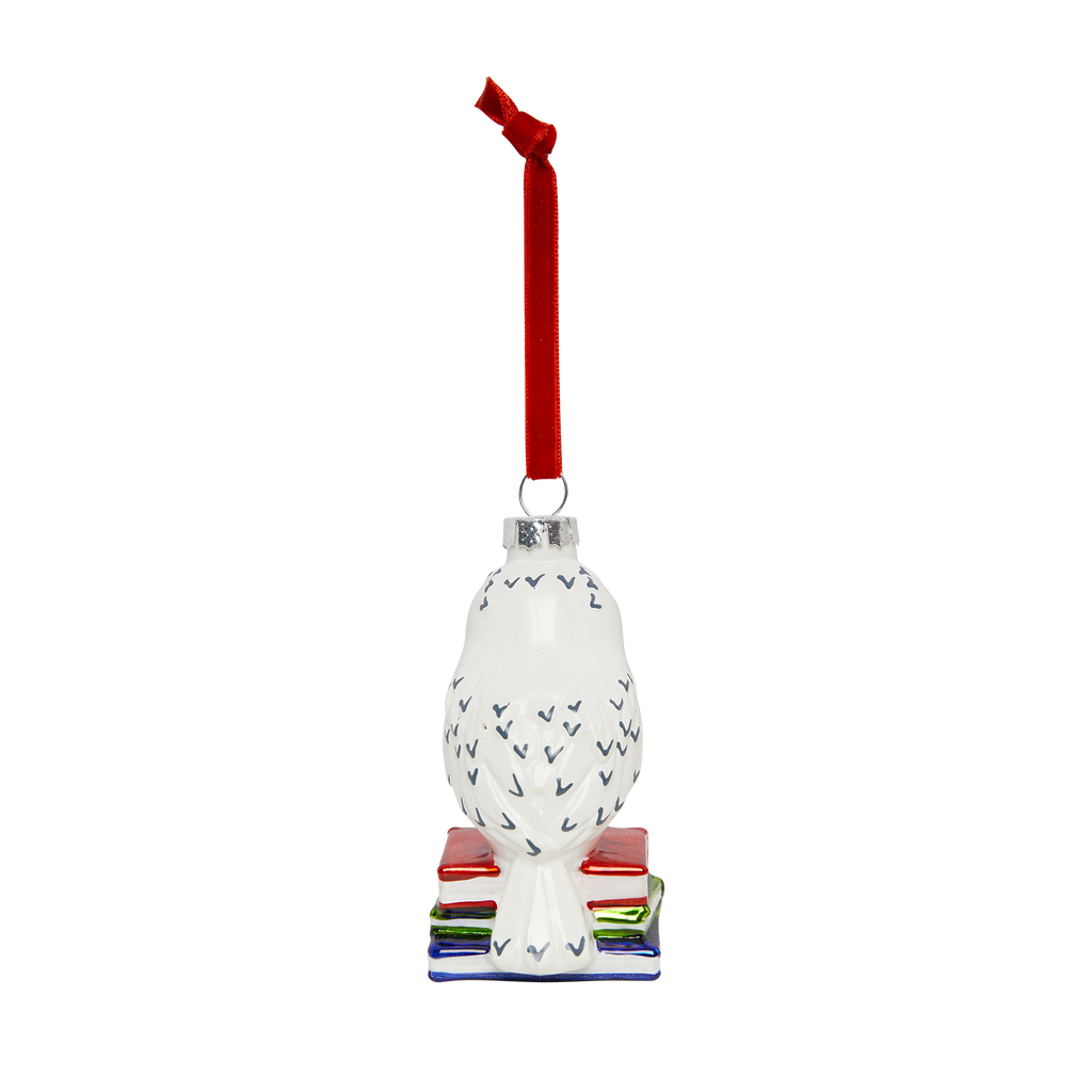 Hedwig Glass Ornament