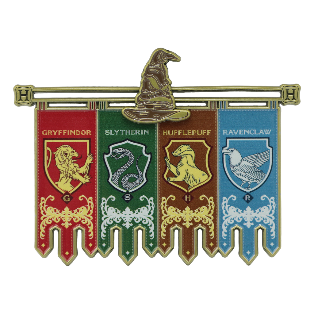 Hogwarts Crest Sliding Pin