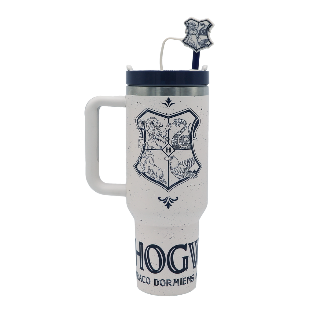Hogwarts Crest Cup & Straw