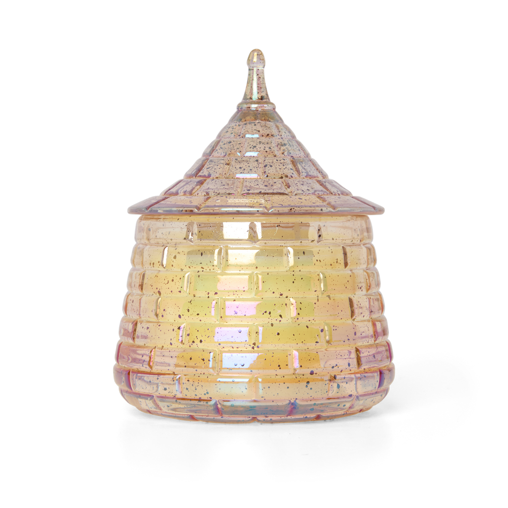 Hagrid's Hut Glass Candle