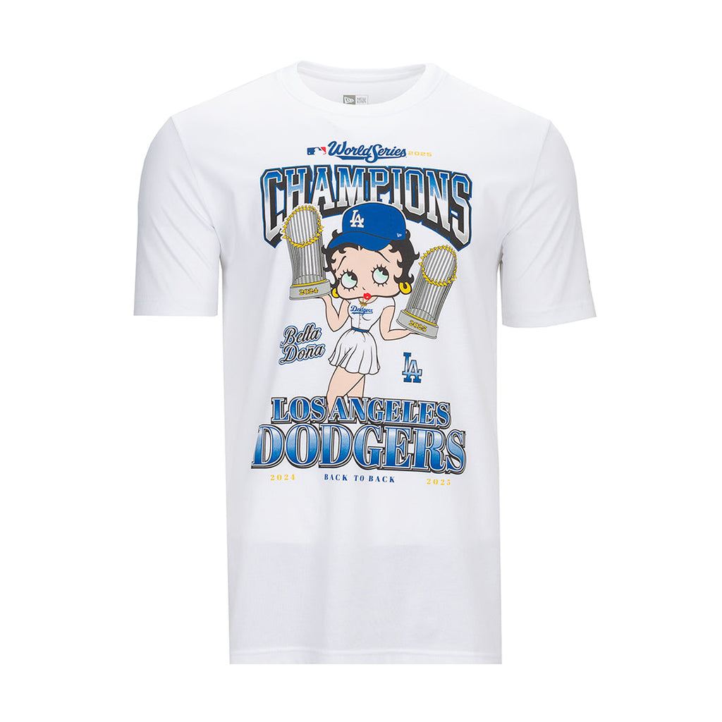 Dodgers WS x Betty x Bella Crew Neck Tee - Womens