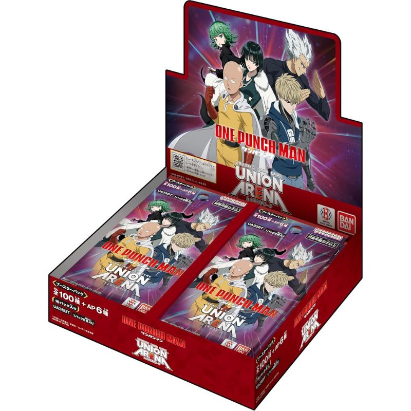 BANDAI Union Arena One Punch Man UA35BT Booster Pack Box TCG JAPAN OFFICIAL