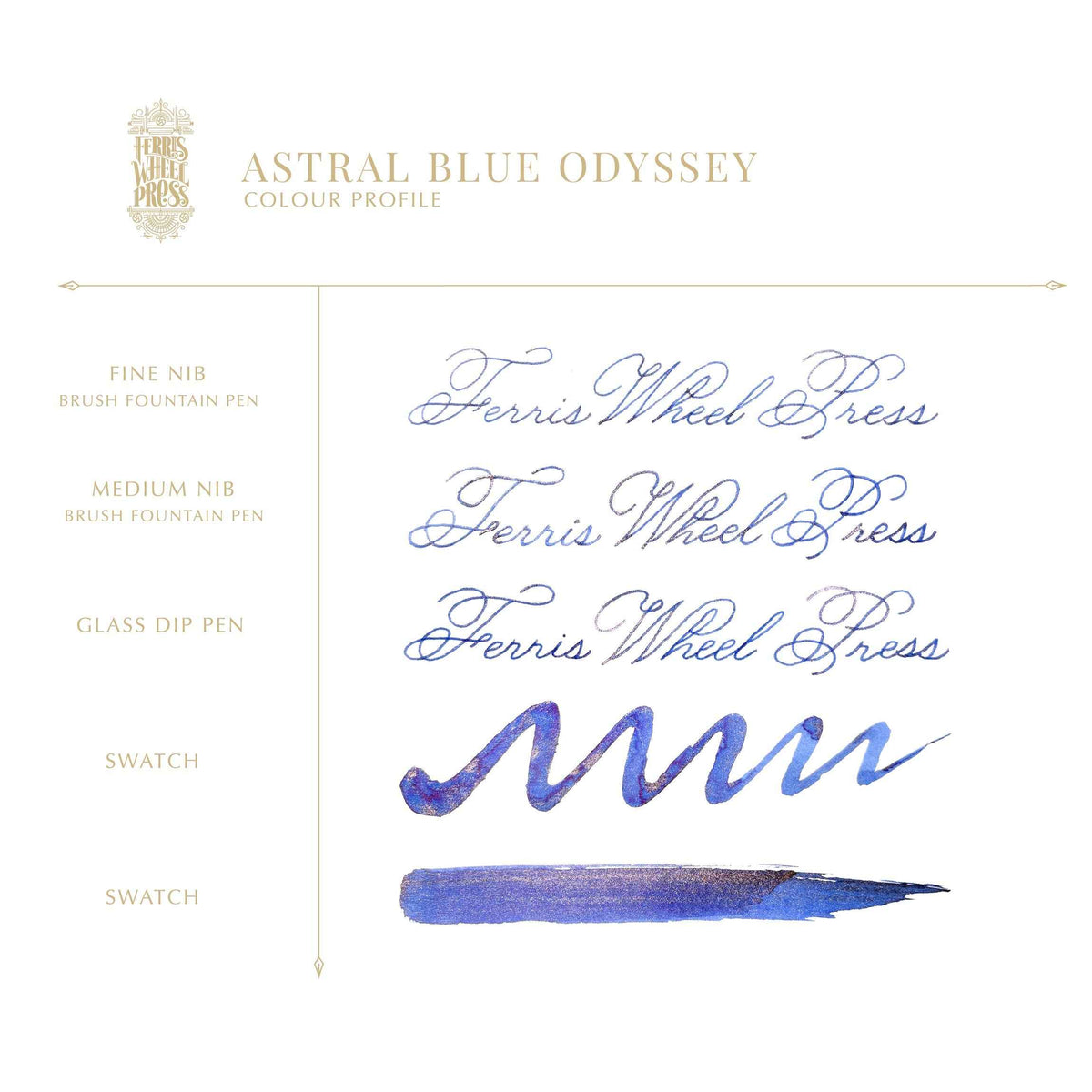 Everyday Collection | Astral Blue Odyssey 10ml Ink
