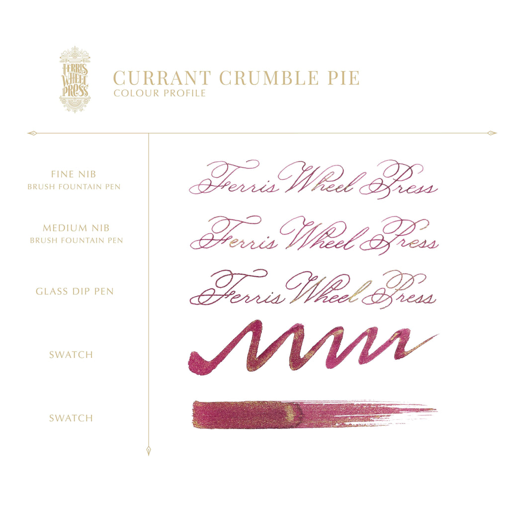 Currant Crumble Pie