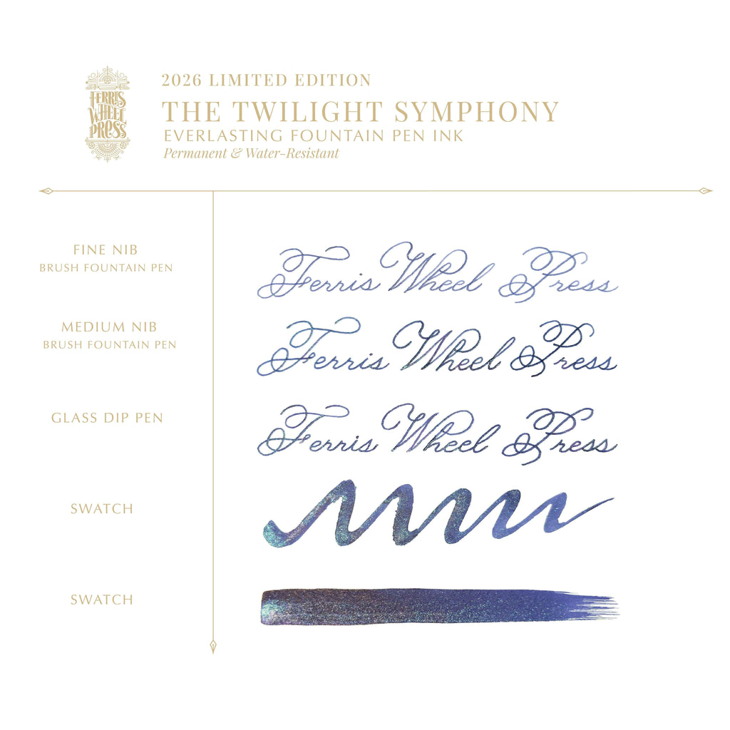 2026 Limited Edition - Everlasting Fountain Pen Ink | Twilight Symphony