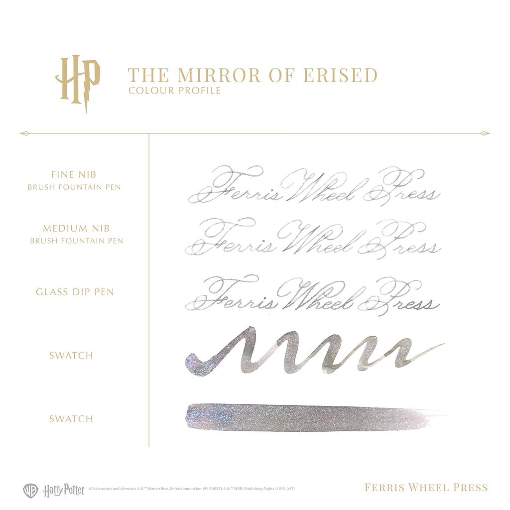 Warner Bros. | Harry Potter | Property of Hogwarts™ 38ml Ink | Limited Edition | The Mirror of Erised