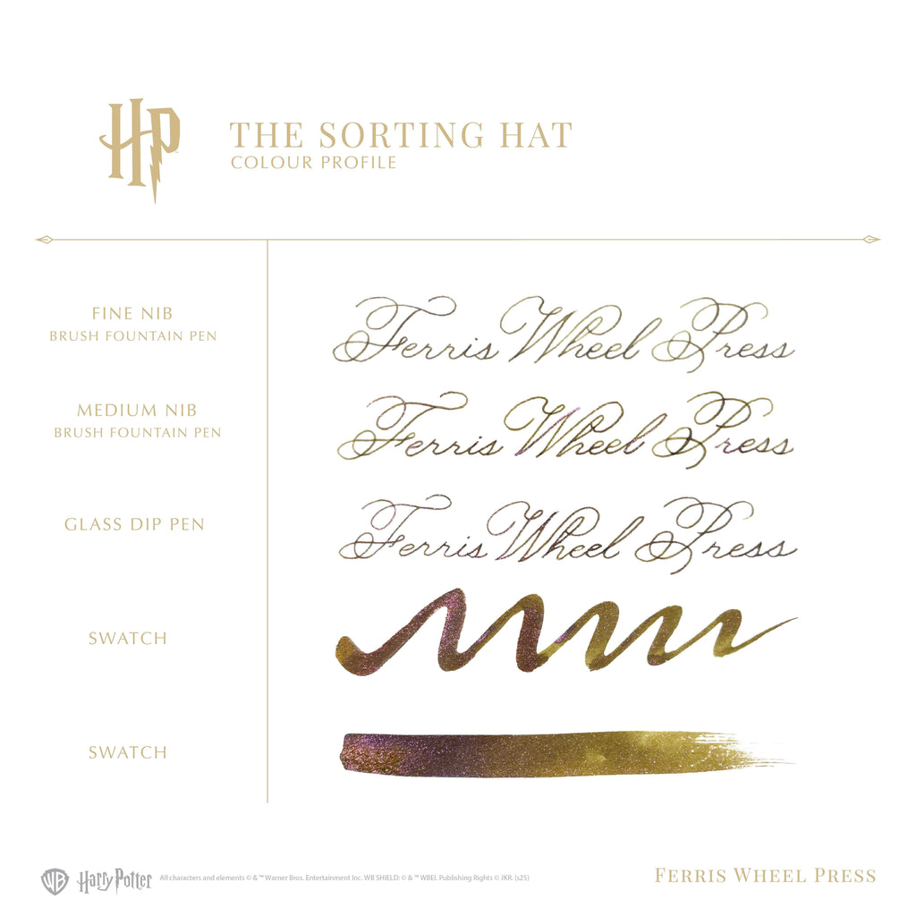 Warner Bros. | Harry Potter | Property of Hogwarts™ 38ml Ink | Limited Run | The Sorting Hat