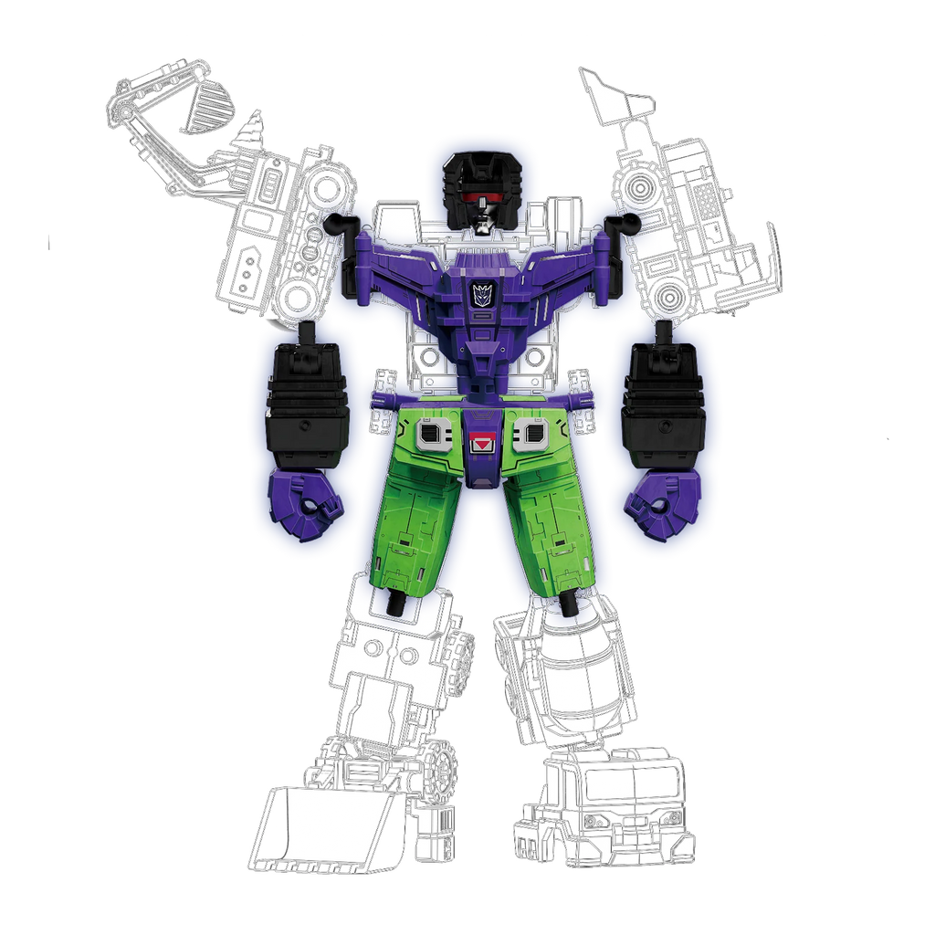 Transformers Defender Version Devastator Kits Combining Accessory