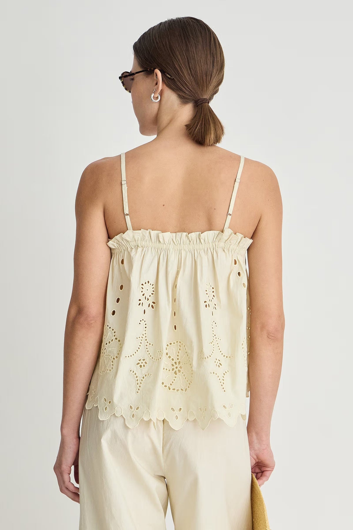 Apiece Apart Embroidered Cami Top