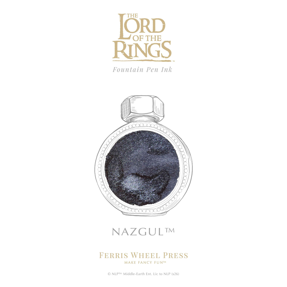 Warner Bros. | The Lord of the Rings 25th Anniversary | Limited Edition Pen and Ink Set | Nazgûl