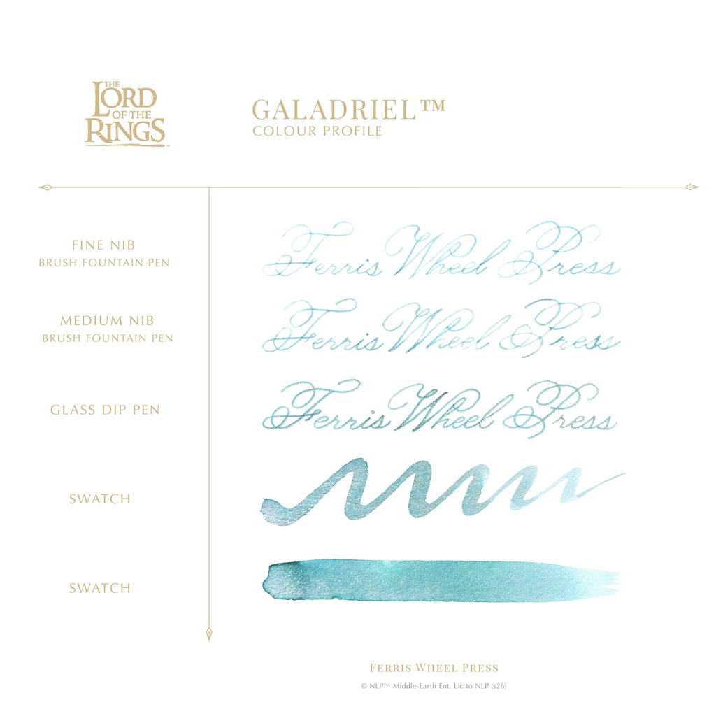 Warner Bros. | The Lord of the Rings 25th Anniversary | Limited Edition Pen and Ink Set | Galadriel