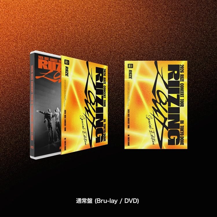 RIIZE 2026演唱会巡演 RIIZING LOUD 东京巨蛋特别版 初回标准版 Blu-ray