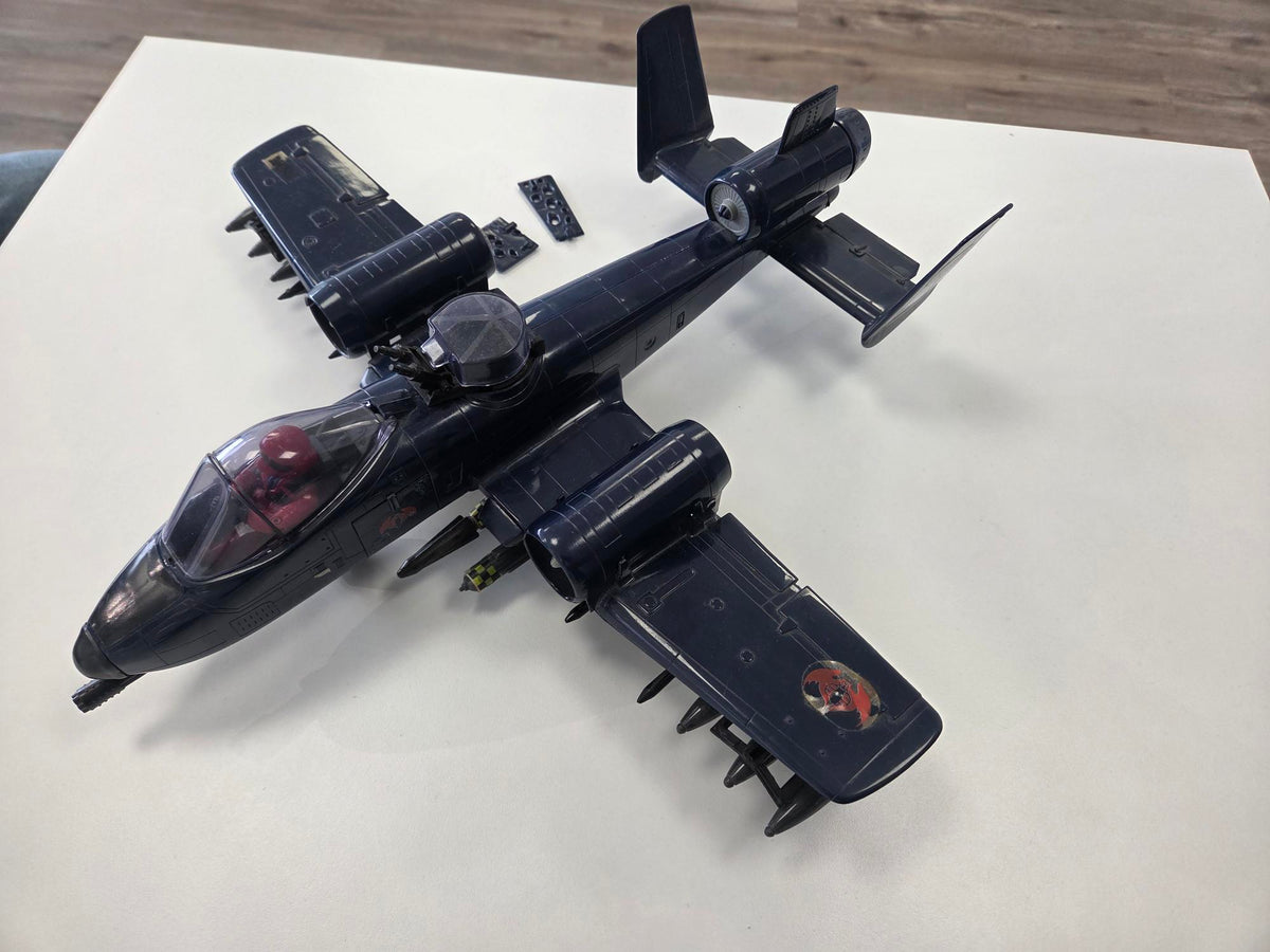 1984 / G.I. Joe A Real American Hero Rattler (Ground Attack Jet) **No BOX**  Please read