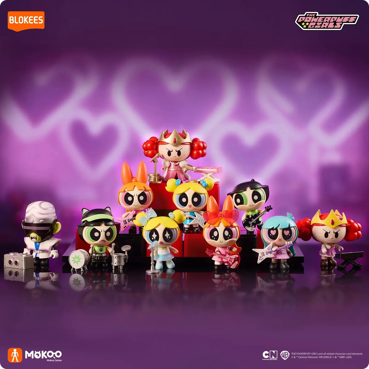 Blokees The Powerpuff Girls MOKOO Series 01 Cute Beats