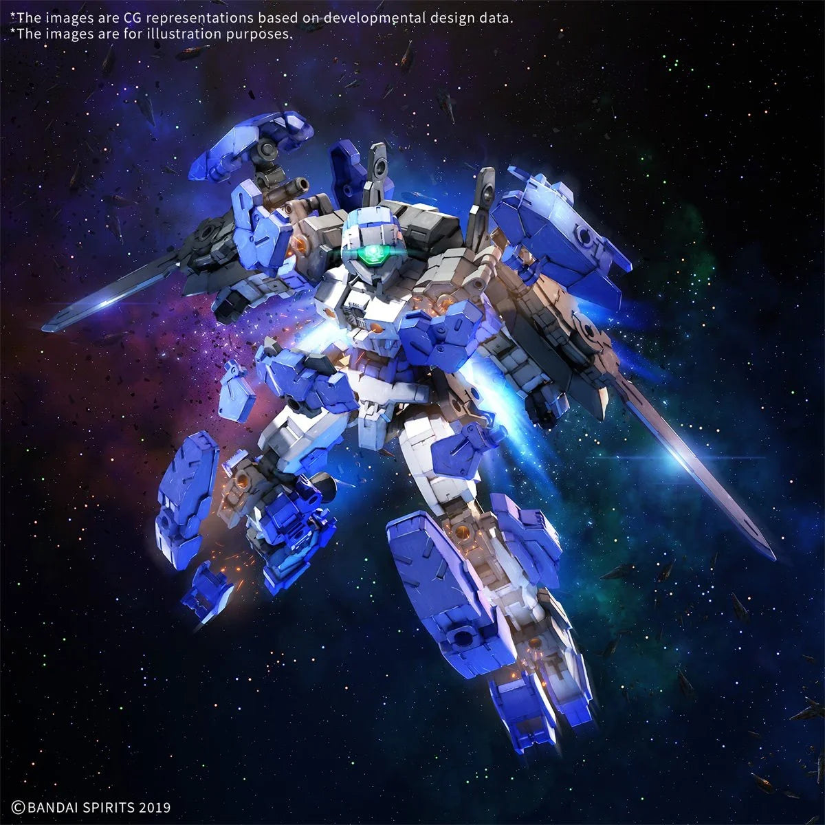 30 Minutes Missions eEXM-17FA Full Armor Alto 1:144 Scale Model Kit