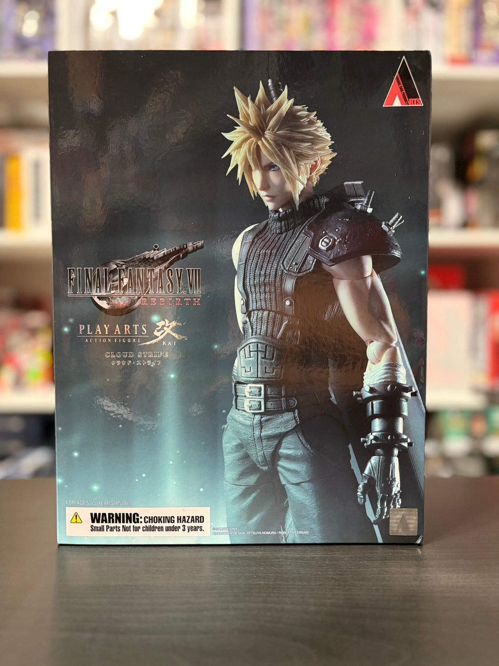 Final Fantasy VII Rebirth Cloud Strife Play Arts Kai Action Figure by Square Enix